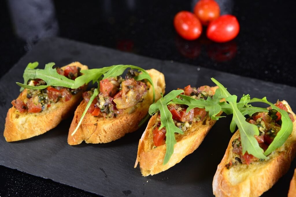 Delicious tapas spread