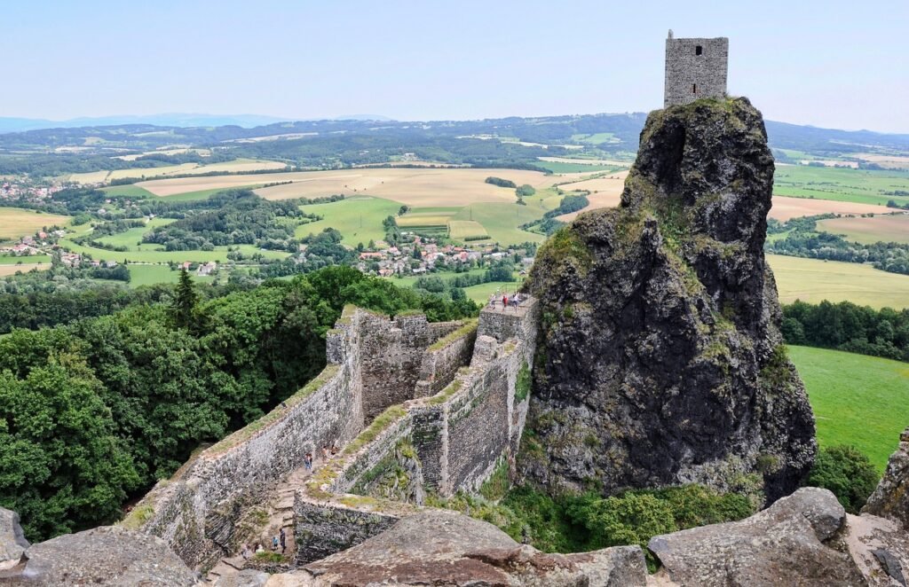Ruins of a medieval castle
