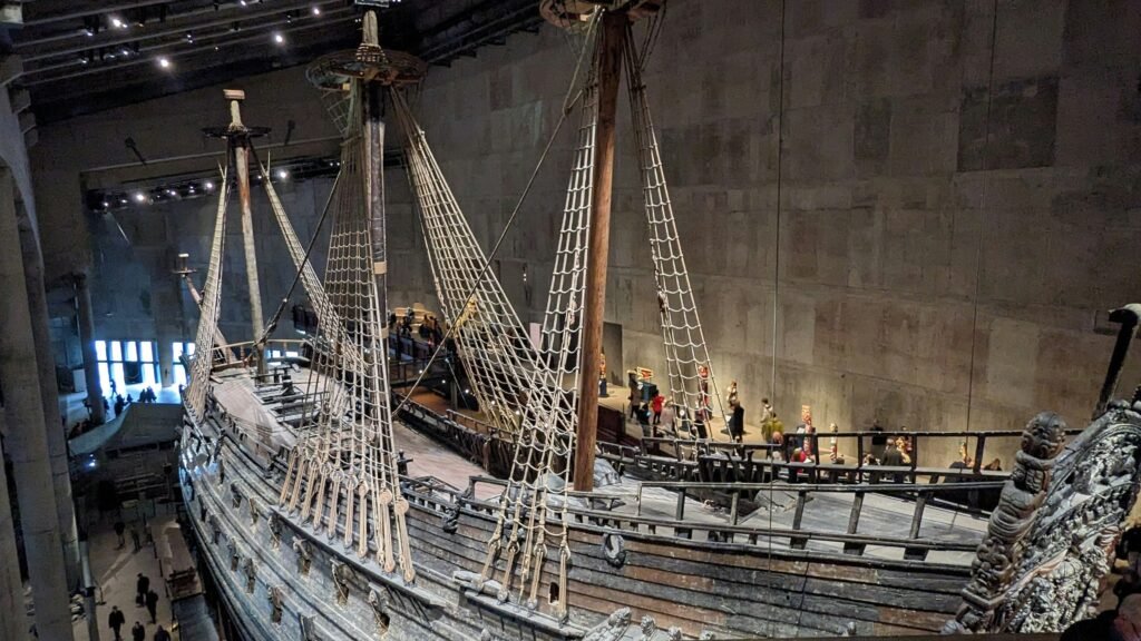 Vasa Museum in Stockholm showcasing maritime history.
