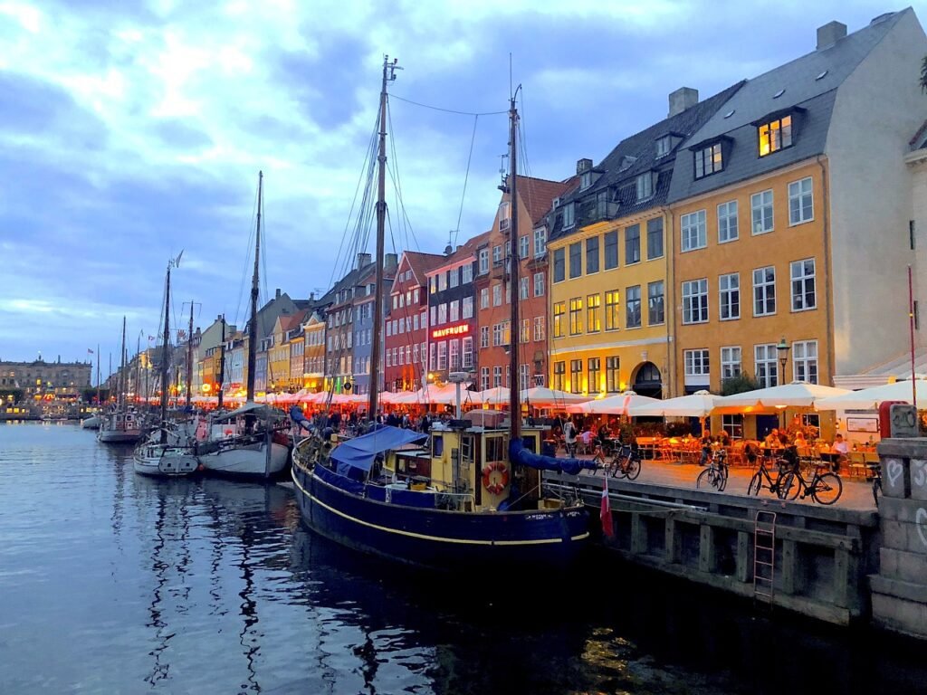 Copenhagen in Denmark