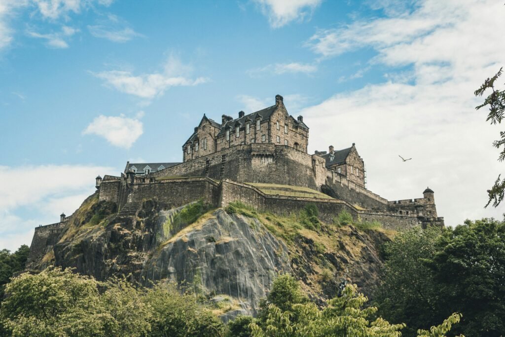 Edinburgh Castle - Historic landmark in Scotland.