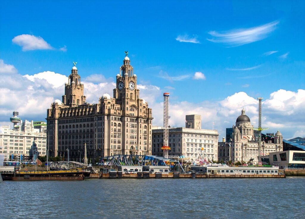Liveerpool port in England