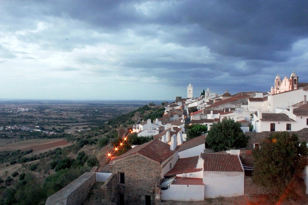 A panoramic view of Monsaraz from the top of the village